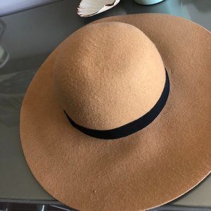 Felt brown hat